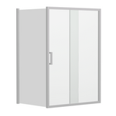 SS31 Sliding Shower Screen (Front + Return) - Various Colours & Sizes